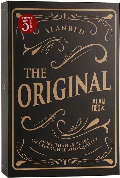 Alan Red Giftbox Derby O-Hals T-shirts Wit (5Pack) 7 Alan Red Giftbox Derby O-Hals T-shirts Wit (5Pack) - Image 5