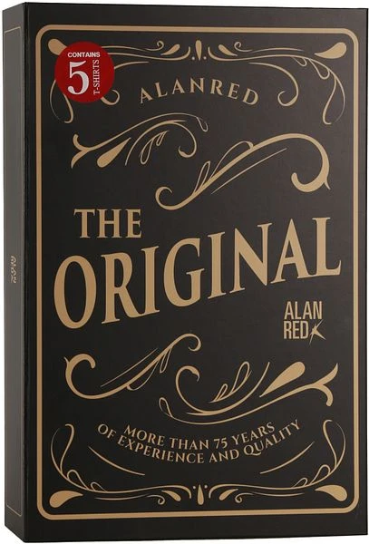 Alan Red Giftbox Derby O-Hals T-shirts Wit (5Pack) 4 Alan Red Giftbox Derby O-Hals T-shirts Wit (5Pack) - Image 2