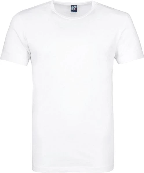 Alan Red Giftbox Derby O-Hals T-shirts Wit (5Pack) 8 Alan Red Giftbox Derby O-Hals T-shirts Wit (5Pack) - Image 6