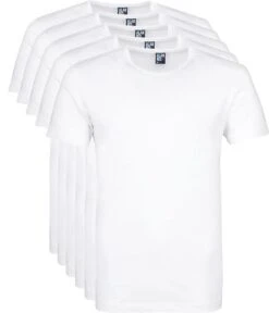 Alan Red Giftbox Derby O-Hals T-shirts Wit (5Pack) 11 Alan Red Giftbox Derby O-Hals T-shirts Wit (5Pack) -Kleding Verkoop 67886 5 1