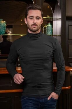 Alan Red Master Col Longsleeve Shirt Zwart 9 Alan Red Master Col Longsleeve Shirt Zwart -Kleding Verkoop 67915 4