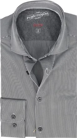 Pure Functional Overhemd Strepen Zwart -Kleding Verkoop 67924 1 1