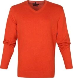 Casa Moda Pullover V Oranje -Kleding Verkoop 68335 1 1