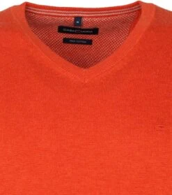 Casa Moda Pullover V Oranje -Kleding Verkoop 68335 2 1