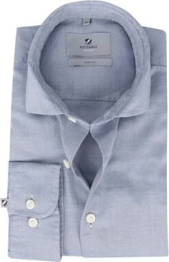 Suitable Prestige Overhemd Funi Blauw
