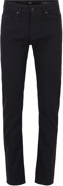 Hugo Boss Delaware Rinse Washed Jeans Zwart