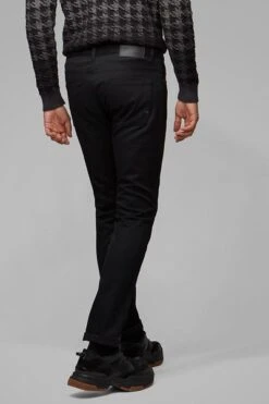 Hugo Boss Delaware Rinse Washed Jeans Zwart -Kleding Verkoop 68992 6