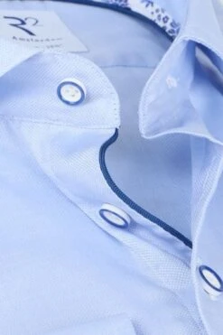 R2 Overhemd Extra Long Sleeve Blauw -Kleding Verkoop 70210 2 1