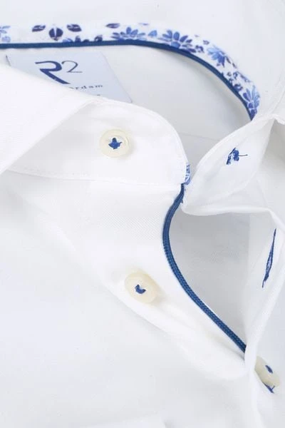 R2 Overhemd Extra Long Sleeve Wit 7 R2 Overhemd Extra Long Sleeve Wit - Image 5