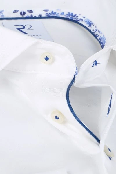 R2 Overhemd Extra Long Sleeve Wit 4 R2 Overhemd Extra Long Sleeve Wit - Image 2