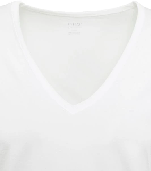 Mey Dry Cotton V-hals T-shirt Wit 4 Mey Dry Cotton V-hals T-shirt Wit - Image 2