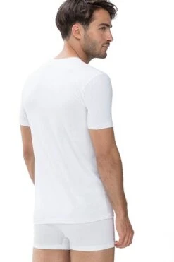 Mey V-hals Dry Cotton T-shirt Wit -Kleding Verkoop 70290 5