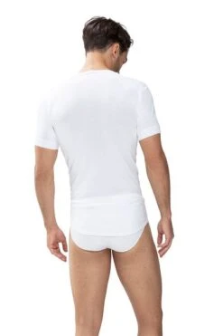 Mey Noblesse O-hals T-shirt Wit 13 Mey Noblesse O-hals T-shirt Wit -Kleding Verkoop 70304 4