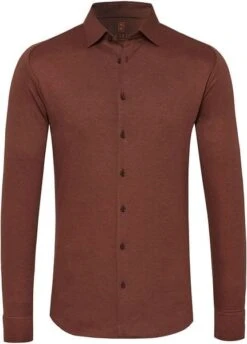 Desoto Overhemd Strijkvrij MK Bruin -Kleding Verkoop 70458 1 1