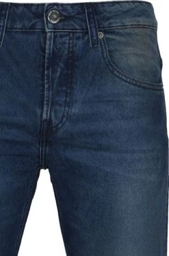 MUD Jeans Denim Regular Dunn Indigo Blauw -Kleding Verkoop 70489 2