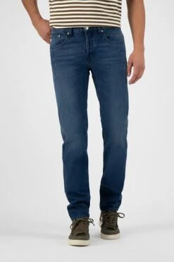 MUD Jeans Denim Regular Dunn Indigo Blauw -Kleding Verkoop 70489 5