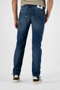 MUD Jeans Denim Regular Dunn Indigo Blauw -Kleding Verkoop 70489 6