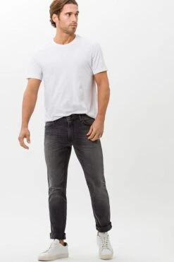 Brax Chuck Denim Jeans Antraciet -Kleding Verkoop 70494 7