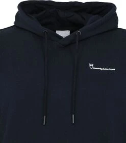 KnowledgeCotton Apparel Elm Hoodie Donkerblauw -Kleding Verkoop 70537 2 1