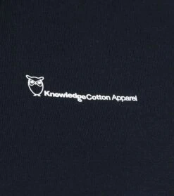 KnowledgeCotton Apparel Elm Hoodie Donkerblauw -Kleding Verkoop 70537 3