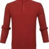 Suitable George Pullover Half Zip Roest
