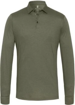 Desoto New Hai Polo LS Donkergroen -Kleding Verkoop 71217 1 1
