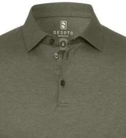 Desoto New Hai Polo LS Donkergroen -Kleding Verkoop 71217 2 1
