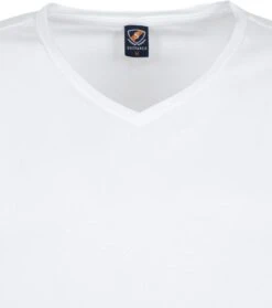 Suitable T-shirt Wit V-hals Vitasu 2-Pack -Kleding Verkoop 71249 3