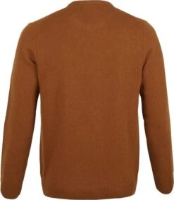Suitable Lamswol Trui O-Hals Camel -Kleding Verkoop 71297 8