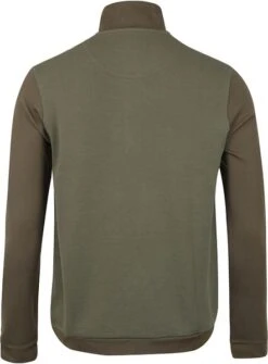 Suitable Prestige Haco Pullover Half Zip Olijfgroen -Kleding Verkoop 71415 4