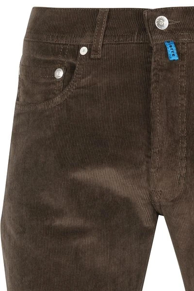 Pierre Cardin Lyon Voyage Corduroy Broek Donkerbruin 4 Pierre Cardin Lyon Voyage Corduroy Broek Donkerbruin - Image 2