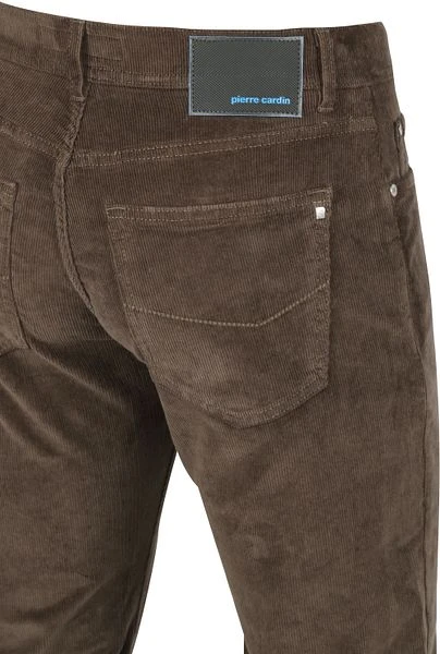 Pierre Cardin Lyon Voyage Corduroy Broek Donkerbruin 5 Pierre Cardin Lyon Voyage Corduroy Broek Donkerbruin - Image 3