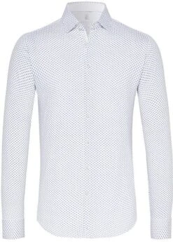 Desoto Overhemd Kent Grafische Print Wit -Kleding Verkoop 71814 1 1