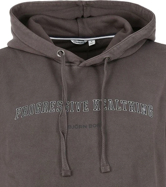 Bjorn Borg Hoodie Antraciet 4 Bjorn Borg Hoodie Antraciet - Image 2