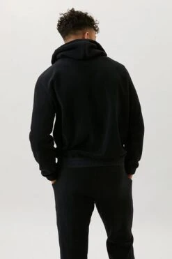Bjorn Borg Oversized Hoodie Zwart -Kleding Verkoop 71933 5