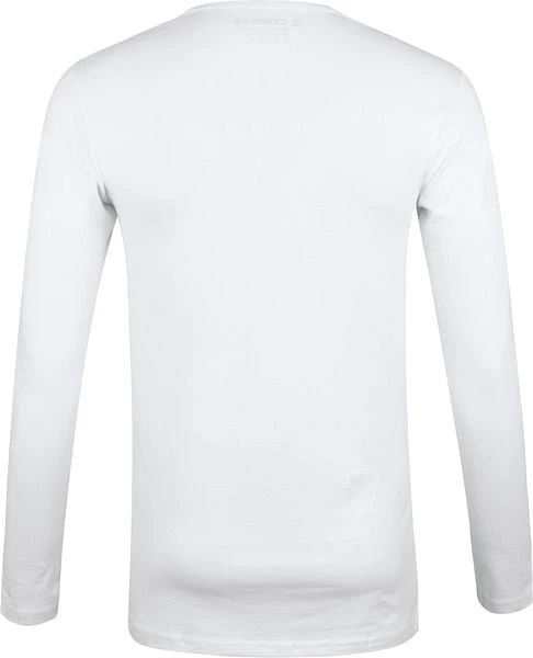 Garage Basic Longsleeve T-Shirt Stretch Wit 8 Garage Basic Longsleeve T-Shirt Stretch Wit - Image 6