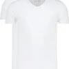 Slater 2-pack The Perfect T-shirt 10+10 V-Hals Wit -Kleding Verkoop 71947 1