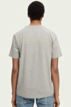 Scotch And Soda Scotch & Soda T-Shirt Classic Grijs -Kleding Verkoop 71975 8