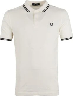 Fred Perry Polo M3600 Ecru -Kleding Verkoop 72009 1 1