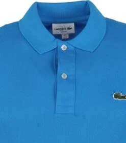 Lacoste Poloshirt Pique Blauw -Kleding Verkoop 72038 2 1