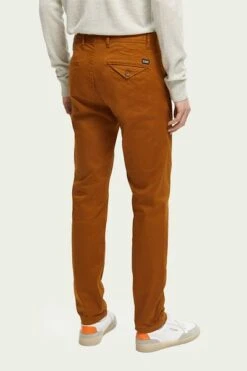 Scotch And Soda Chino Stuart Bruin -Kleding Verkoop 72045 7