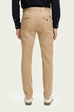 Scotch And Soda Chino Slim Mott Beige -Kleding Verkoop 72046 5