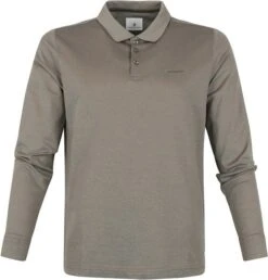 State Of Art Longsleeve Polo Groen -Kleding Verkoop 72095 1 1