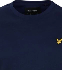 Lyle And Scott Blauw T-shirt -Kleding Verkoop 72137 2