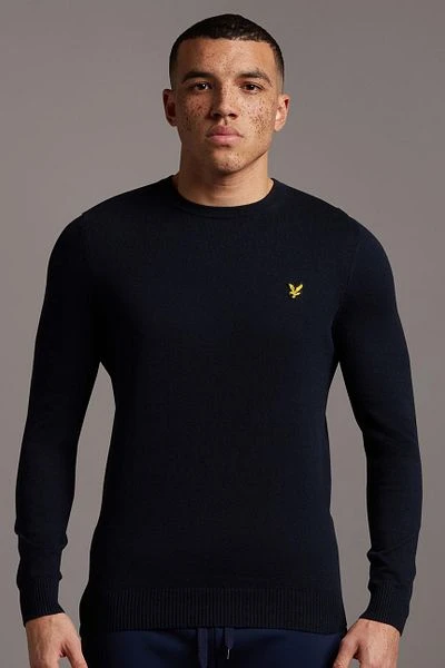 Lyle & Scott Navy Trui 4 Lyle & Scott Navy Trui - Image 2