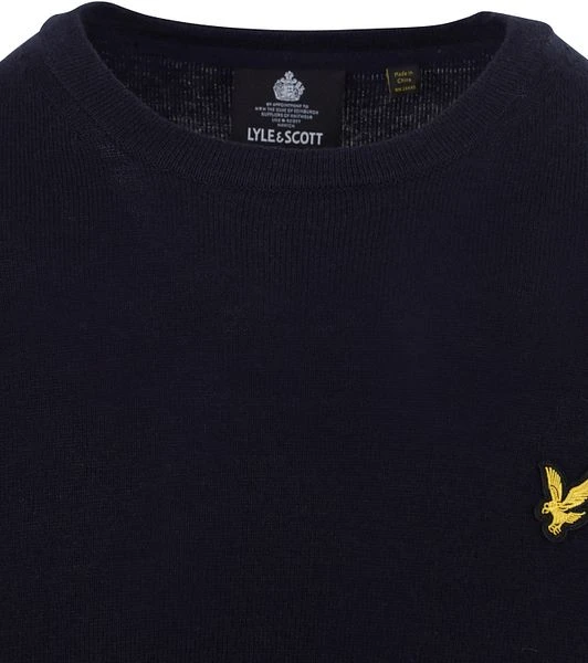 Lyle & Scott Navy Trui 5 Lyle & Scott Navy Trui - Image 3