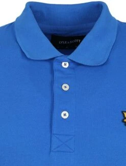 Lyle And Scott Blauw Polo -Kleding Verkoop 72146 2