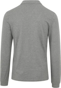 Lyle And Scott Longsleeve Polo Grijs -Kleding Verkoop 72147 10