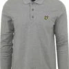 Lyle And Scott Longsleeve Polo Grijs -Kleding Verkoop 72147 7