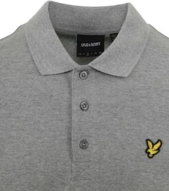 Lyle And Scott Longsleeve Polo Grijs -Kleding Verkoop 72147 8